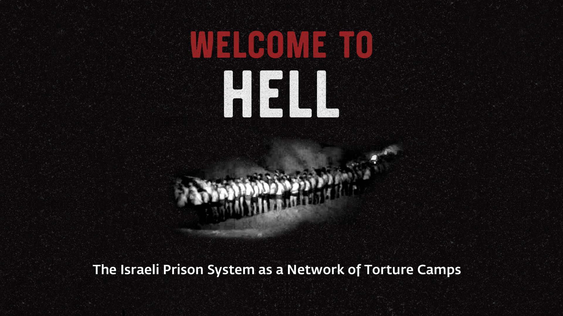 The Israeli Prison system as a Network of Torture Camps